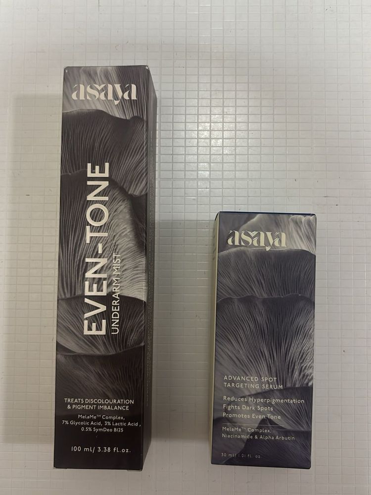 asaya spot targeting serum underarm mist