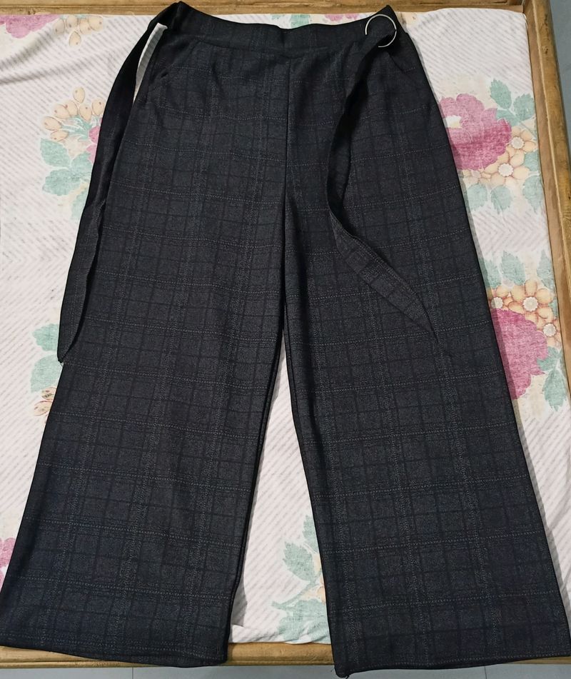 Korean Checkered Trouser