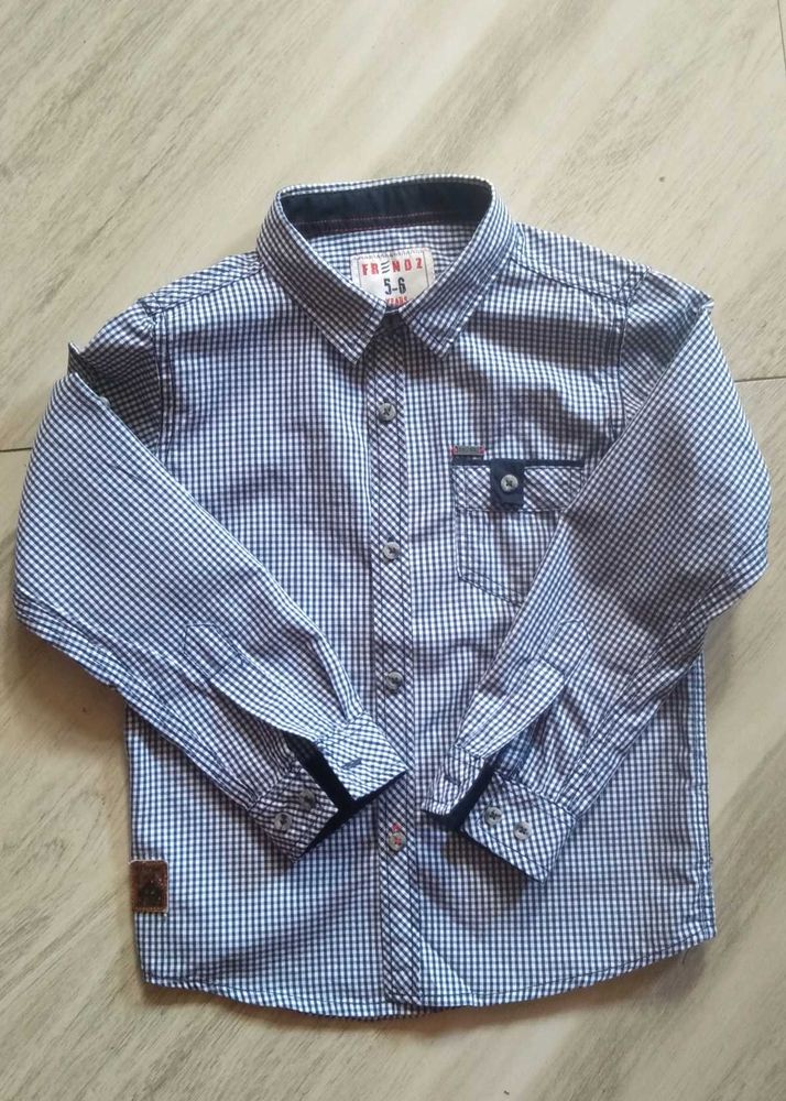 Boy&#39;s Checked Casual Shirt