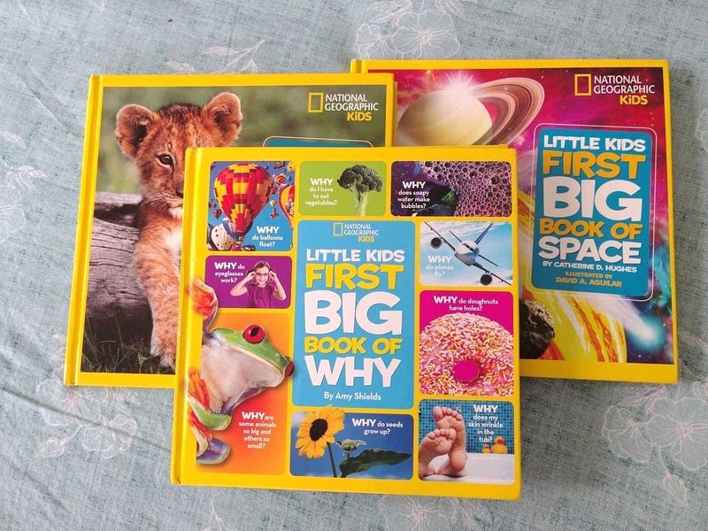 Kids National Geographic Books combo 3 📚