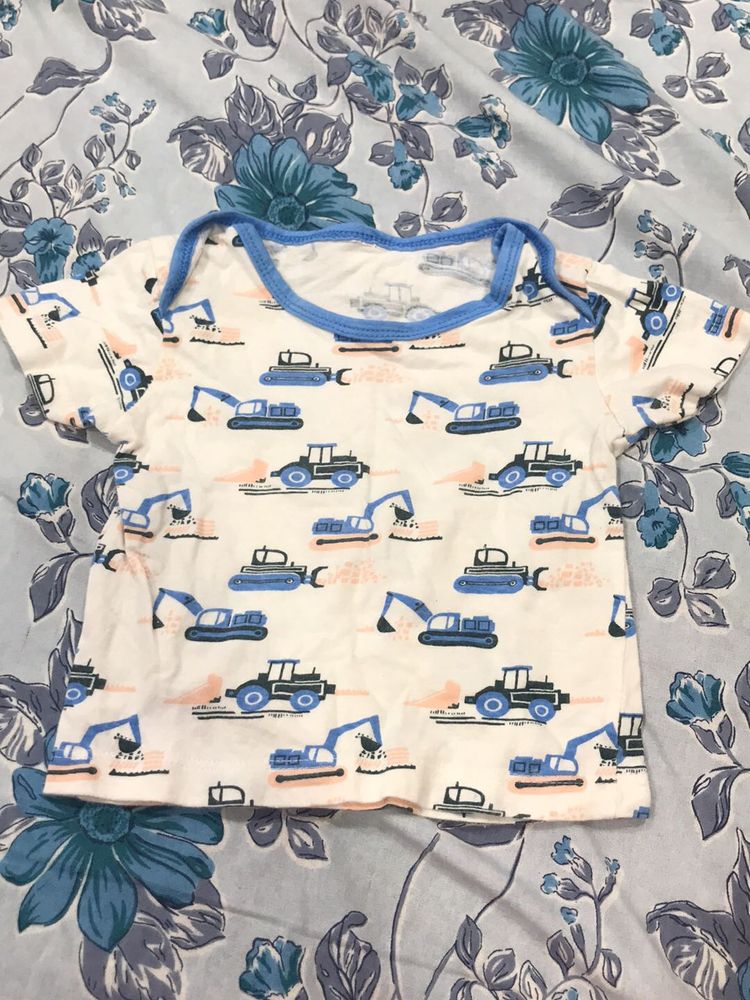 Baby Boy T Shirt And Jumpsuit Combo