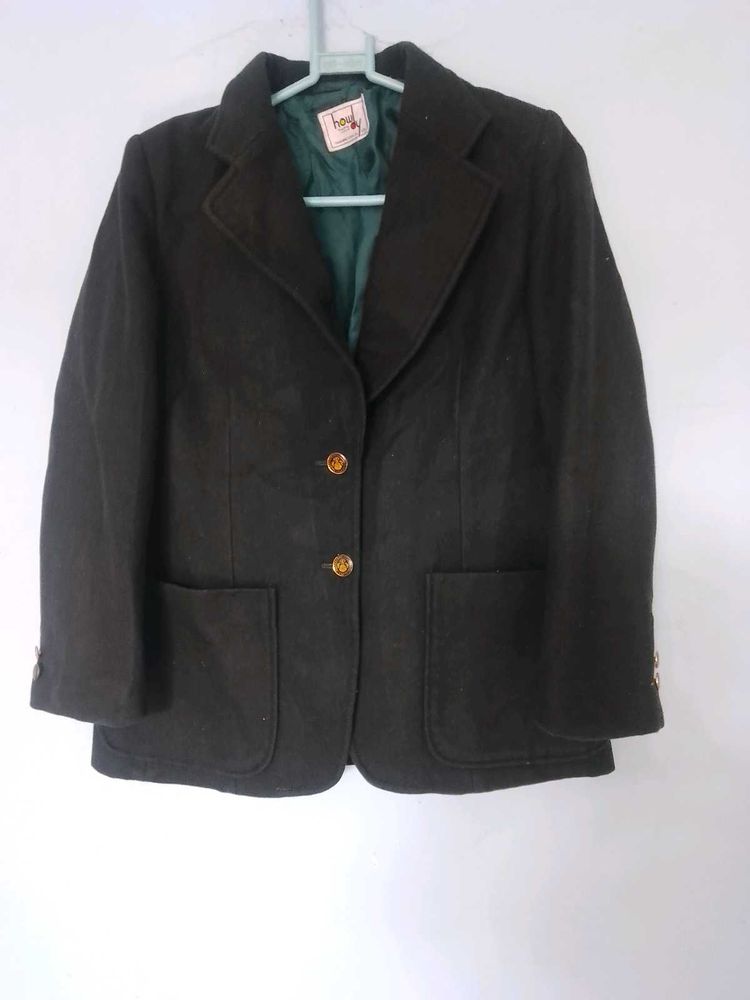 Vintage Wool Blazer - Unique Style