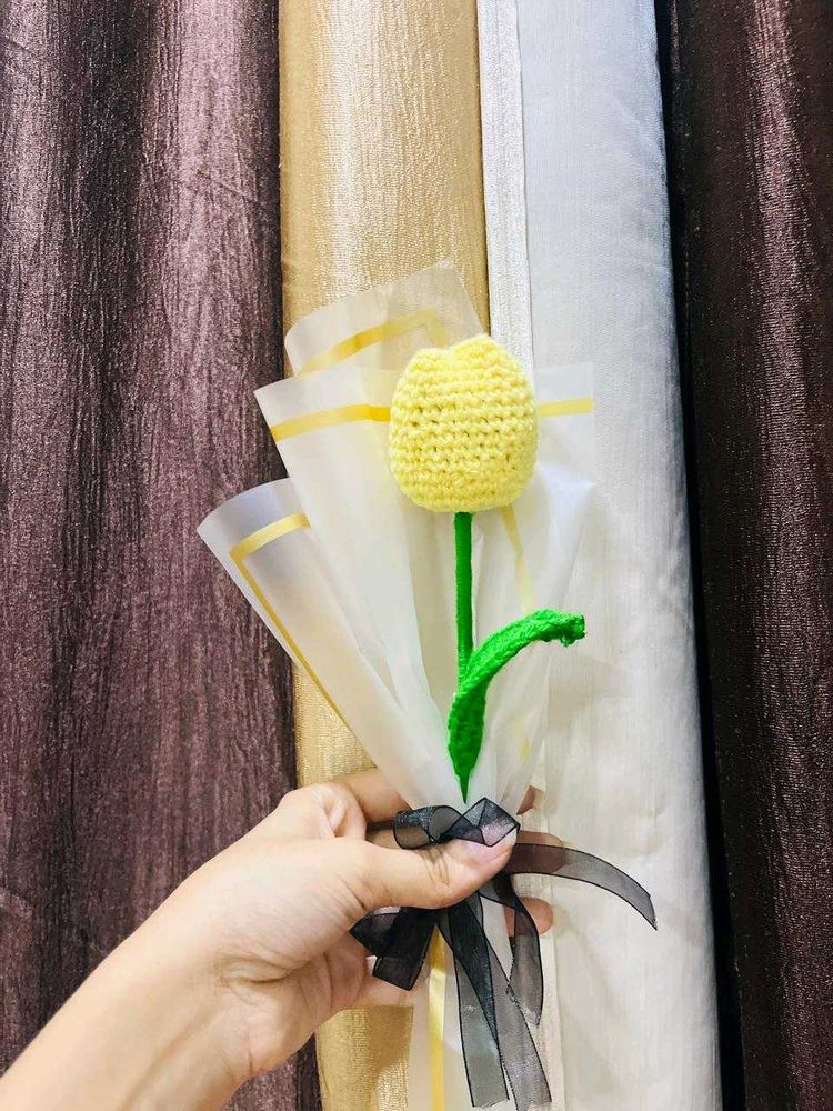 Crochet Tulip Flower