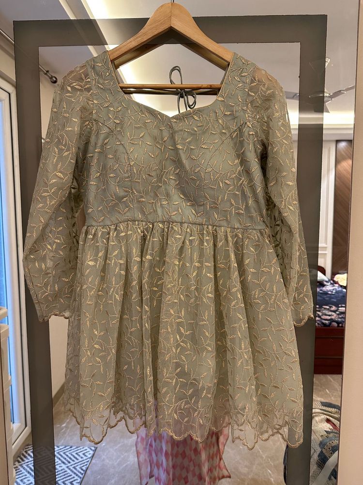 NEW Festive Short Kurta &amp; Plazzo Set