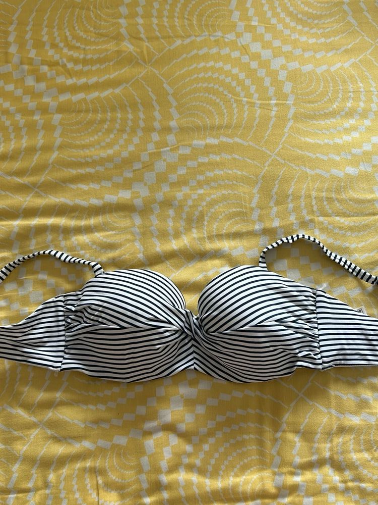 Striped Bikini Top