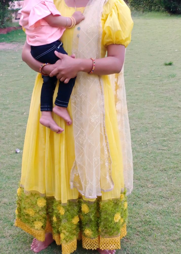 Beutiful Long Garden Gown