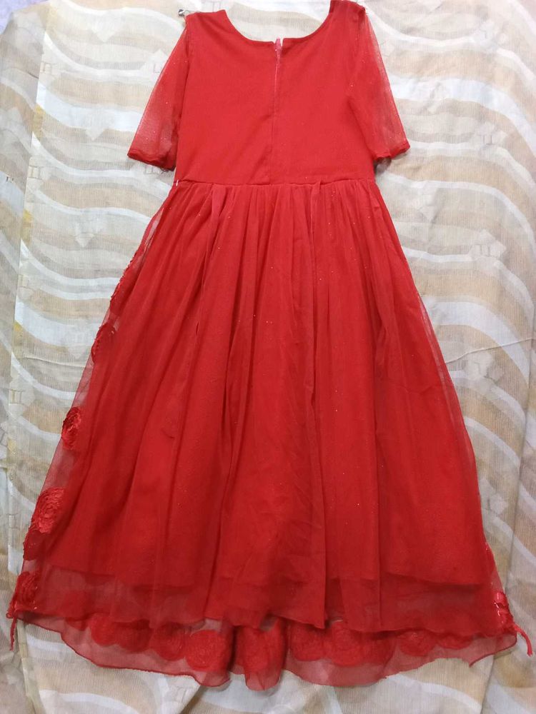 Red Girls Dress✨🤍✨So Preety 🥹