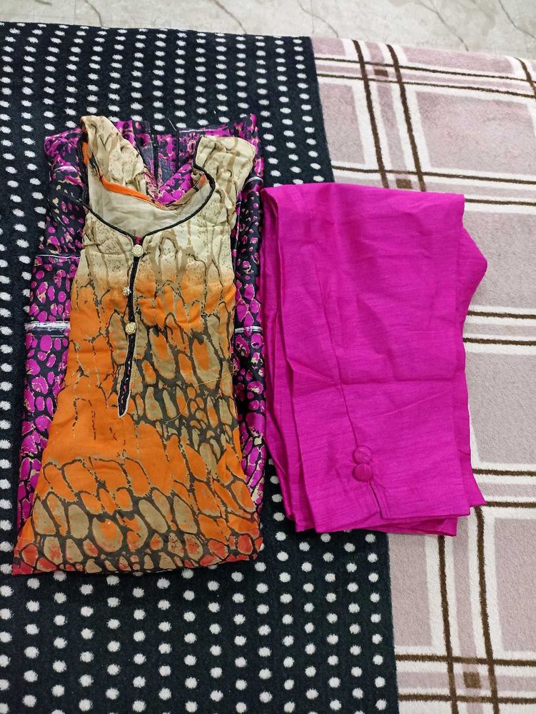 Stylish Salwar Kameez &amp; Pant Suit