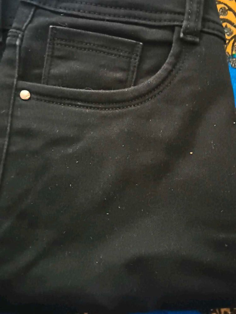 Black Denim Jeans