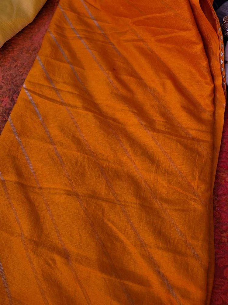 Orange saree