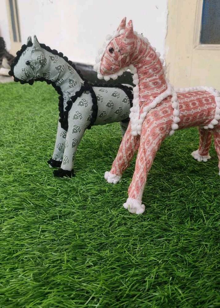 Stuffed Horse Decor