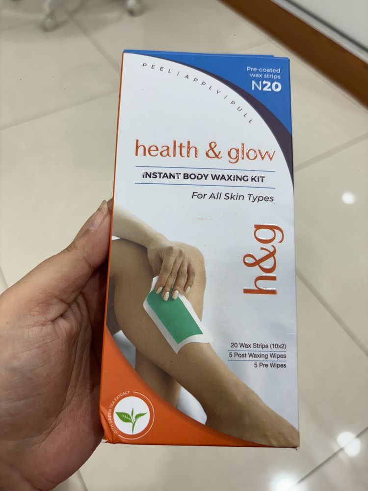 Health &amp; Glow Wax Strips Kit