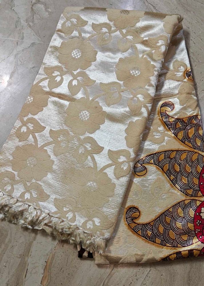 Patterned Fabric Double Bed Bedsheet