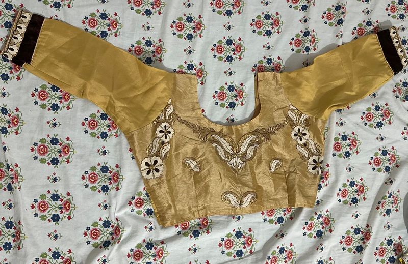 Golden Color Blouse