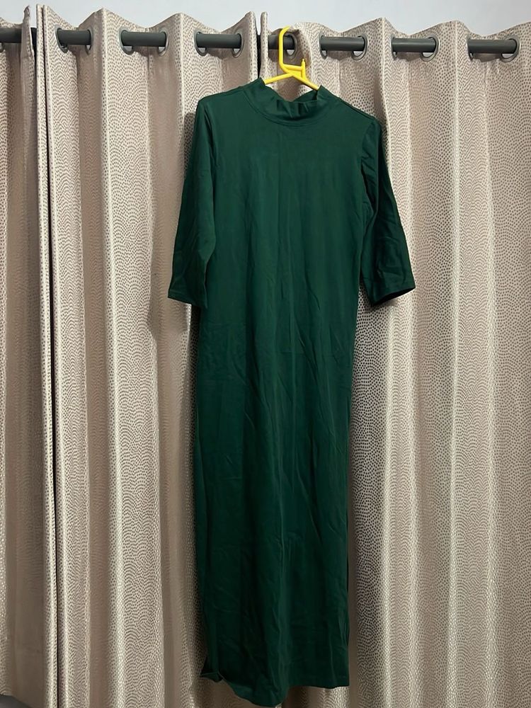 Green Midi Long Top