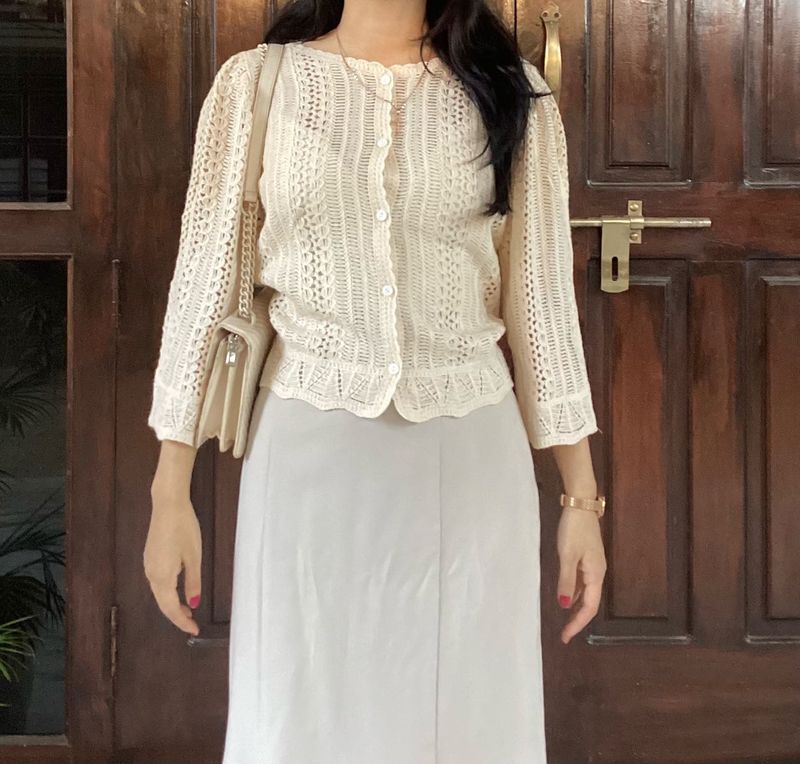Korean Pinterest Coquette Top