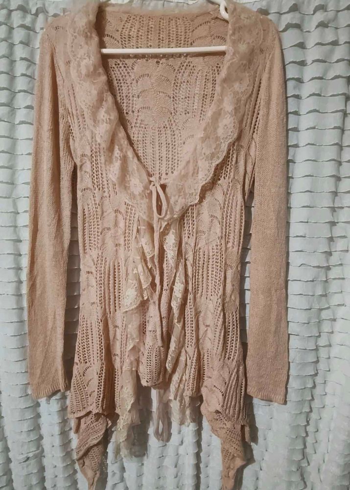 korean Lace Cardigan