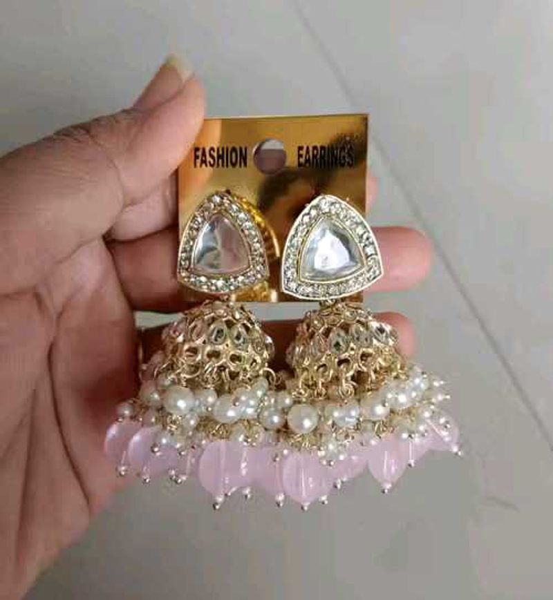 Fashionable Jhumka Earrings