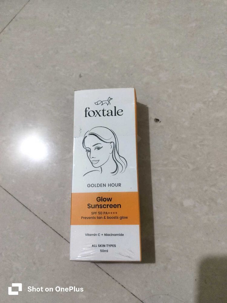Foxtale Glow Sunscreen SPF 50