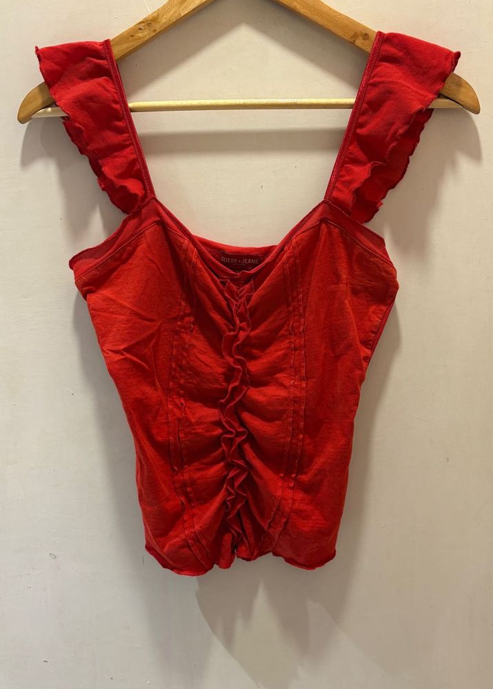 GUESS BEAUTIFUL CORSET TOP