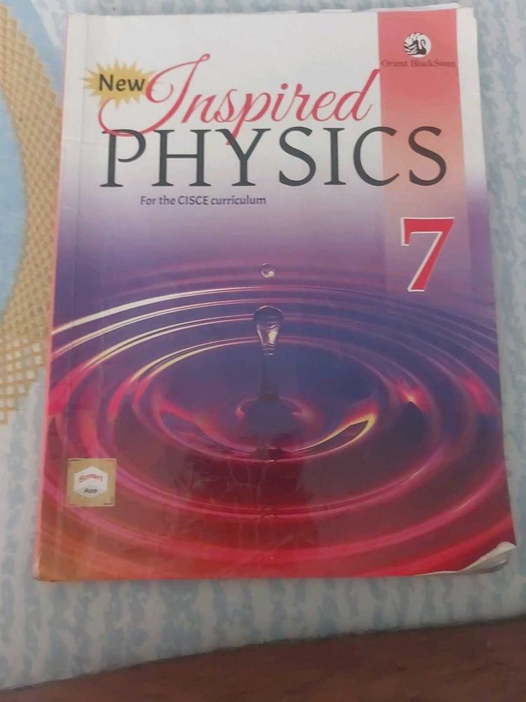 Selling a physics book ICSE