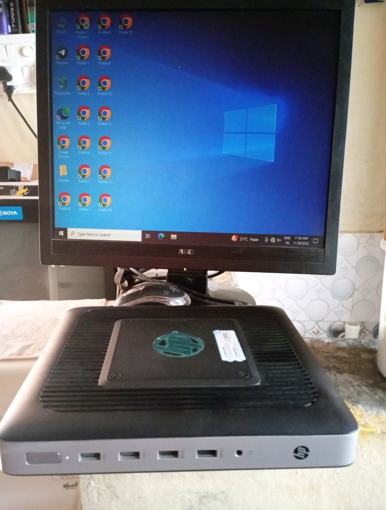 HP Thin Client T630 PC 8 GB RAM 128 G B SSD