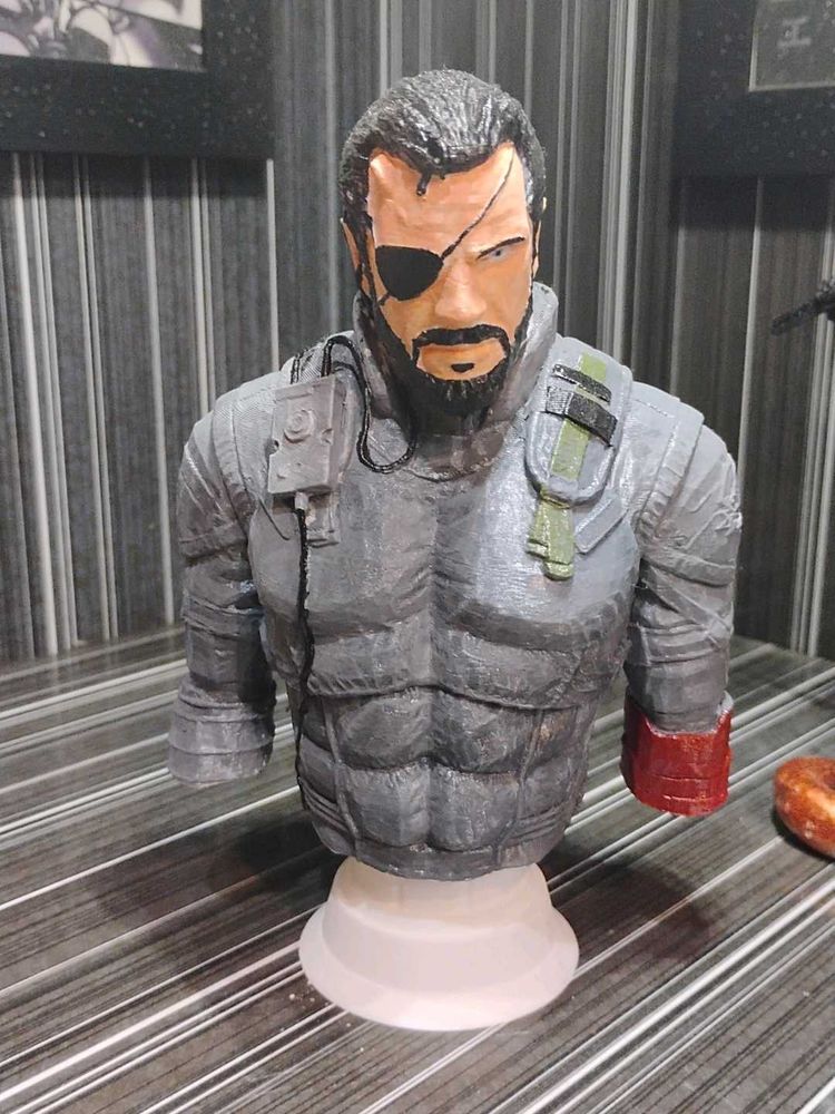 Metal Gear solid snake figure 3d printed