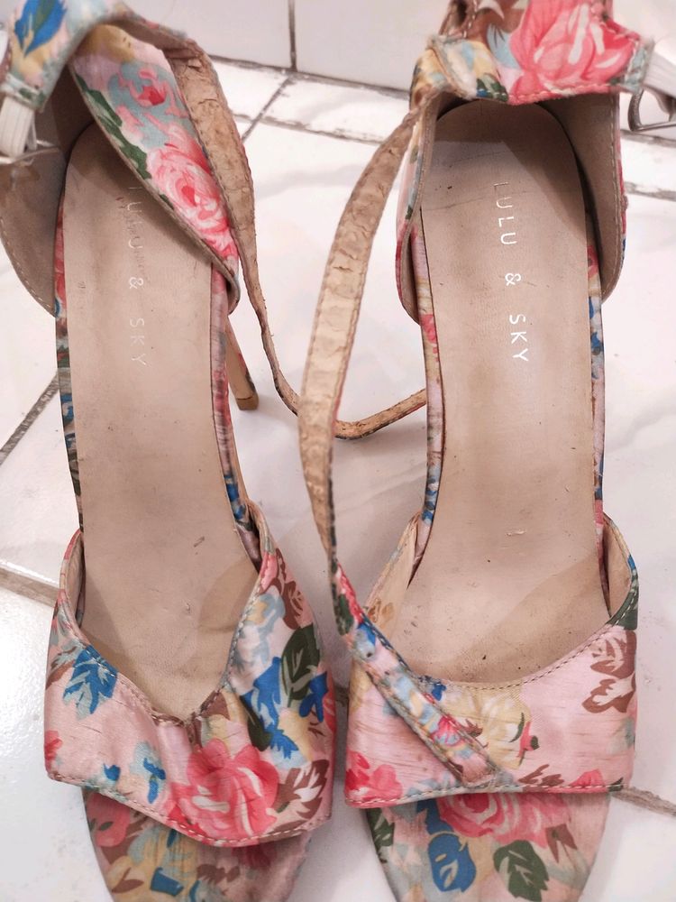 Multi Colour Heels