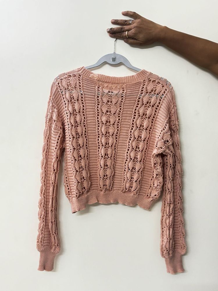 Weave Knit Sweater