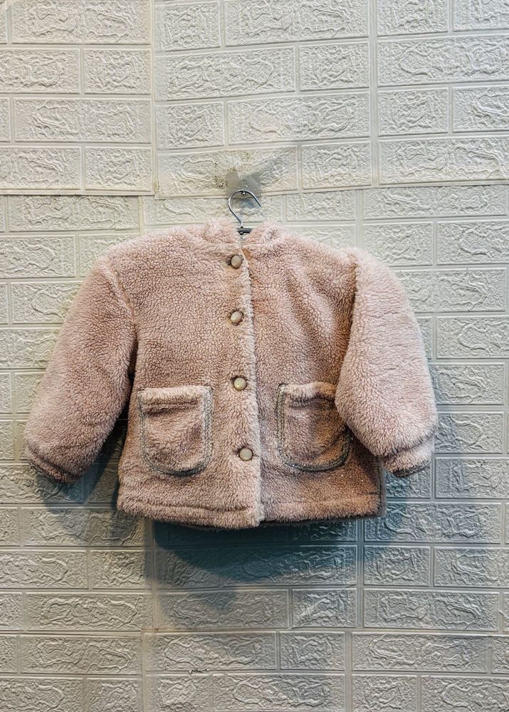 🇮🇹Italy Imported Fuzzy Baby Coat