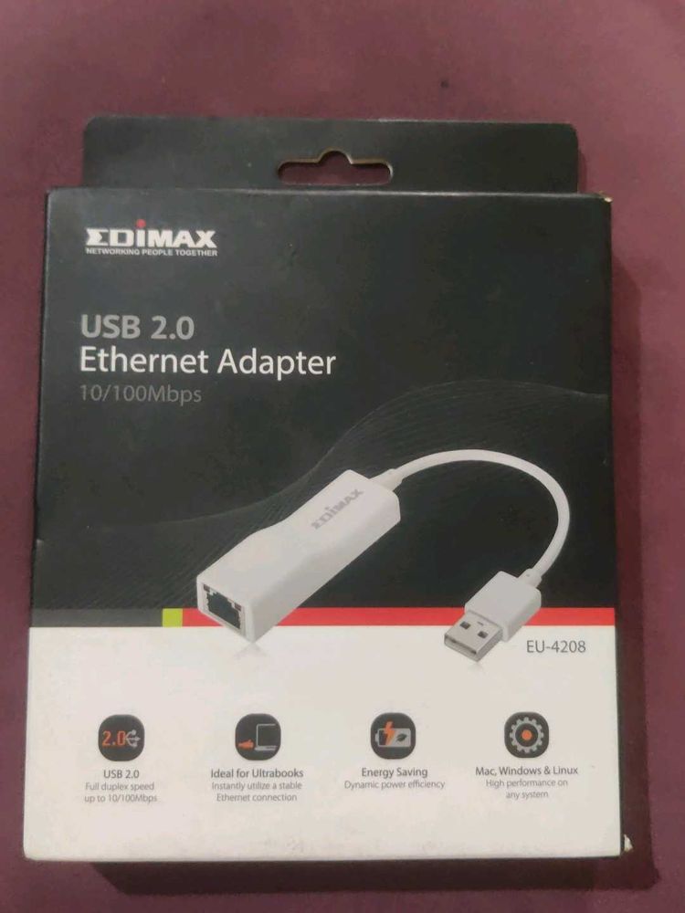 Edimax USB 2.0 to Fast Ethernet Adapter (EU-4208)