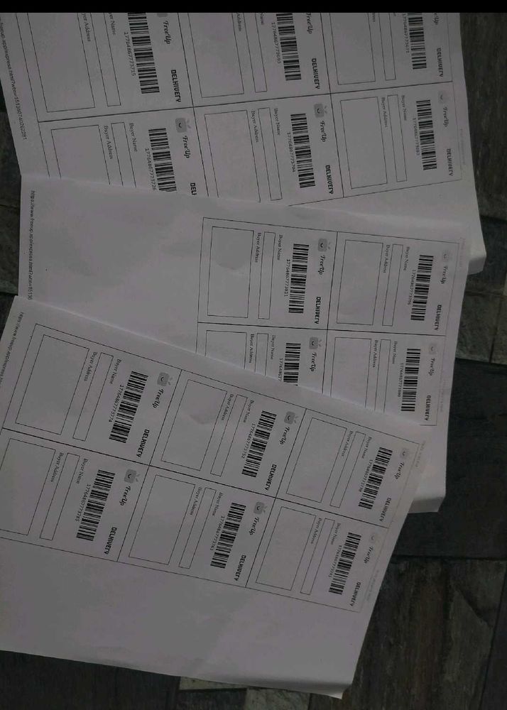 Pack Of 50 Shipping Label 🏷️
