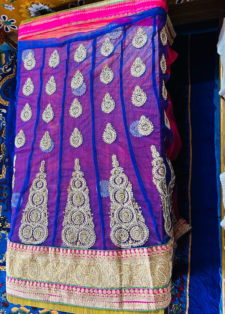 Lengha With Saree