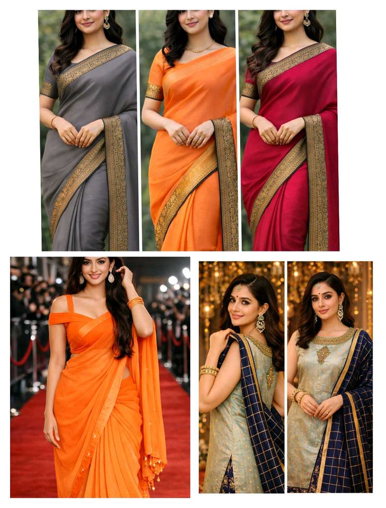 Elegant Saree &amp; Kurta Collection