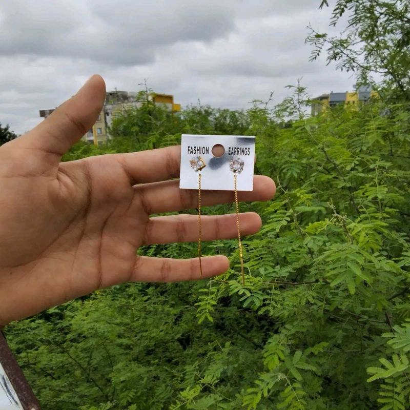 Trendy Thread Earings