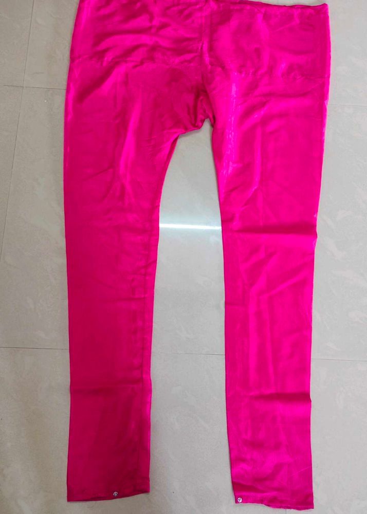 pink chudithar pant