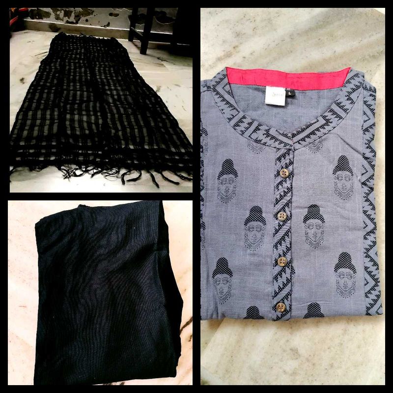 3 Pc Branded Dress Set