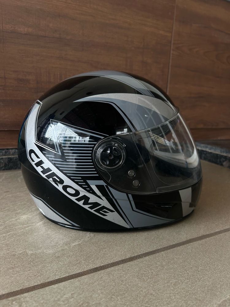 Full face Helmet - Black &amp; Grey