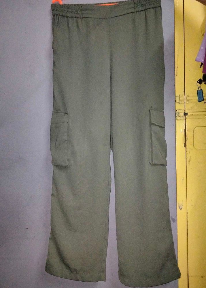 Olive Green Cargo Pants