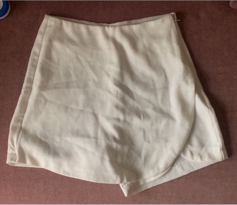 White Mini Skirt