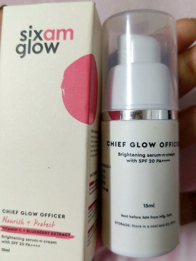 Serum Cream Sunscreen For Glow - Korean Glass Skin
