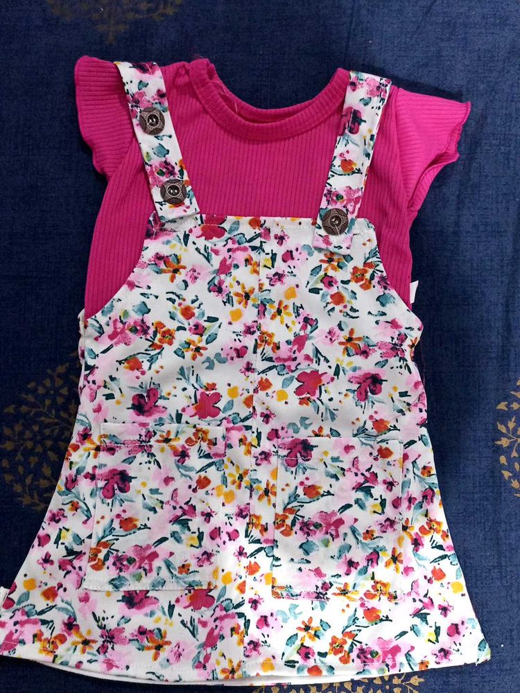 Floral Dress &amp; Top Set