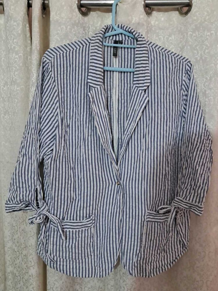Westside (LOV) Striped Blazer