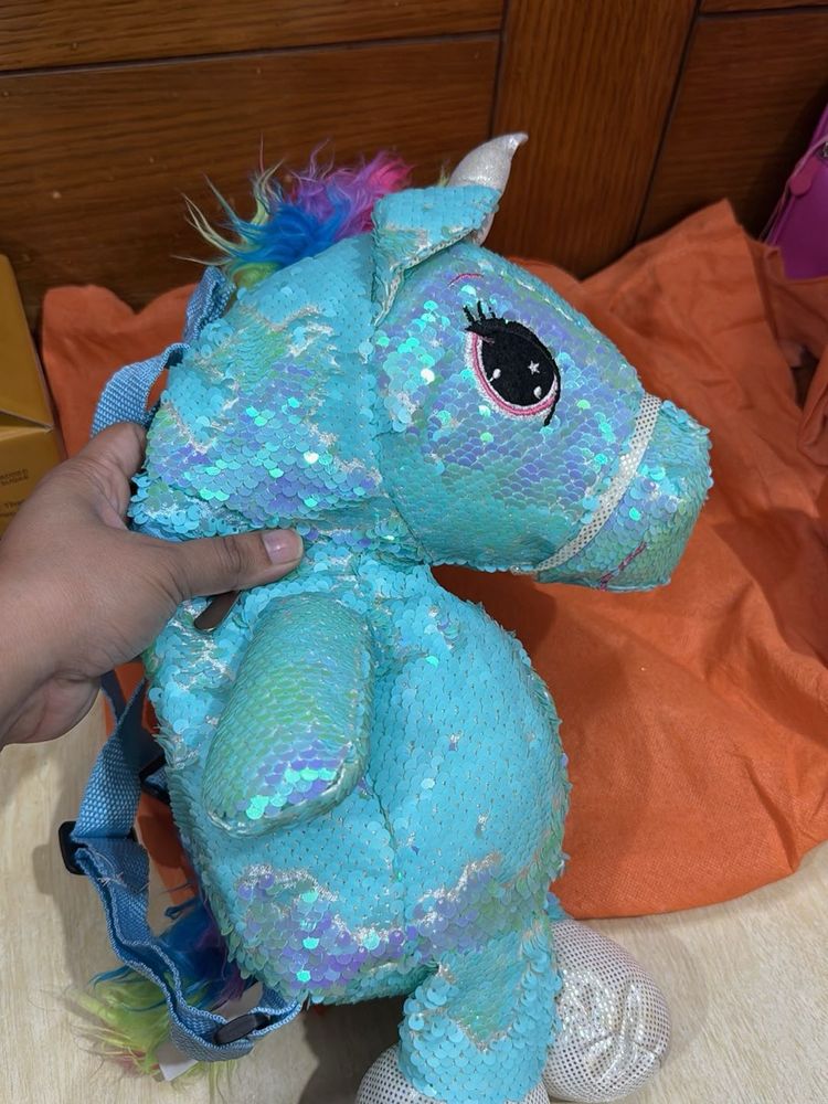 Sparkly Unicorn Backpack