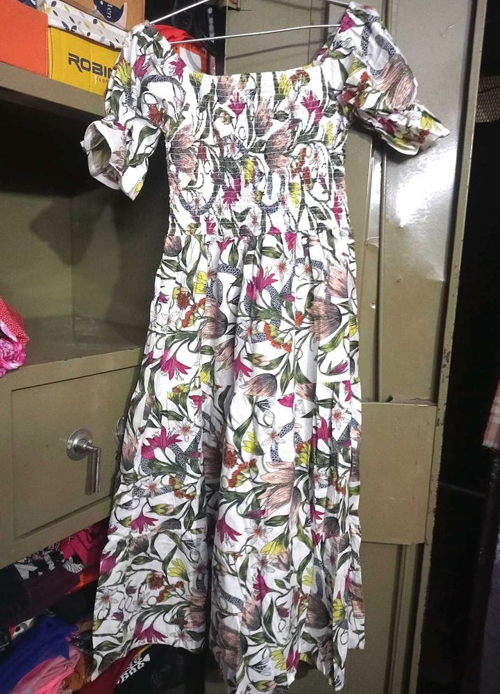 FLORAL OFF SHOULDER SUNDRESS 💗🤍