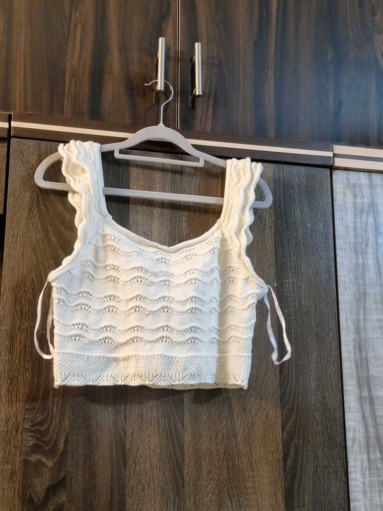 Knitted Tank Top From Zudio