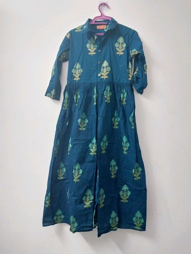 Front Slit Collered Kurta