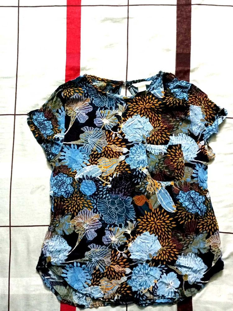 Floral Print Top