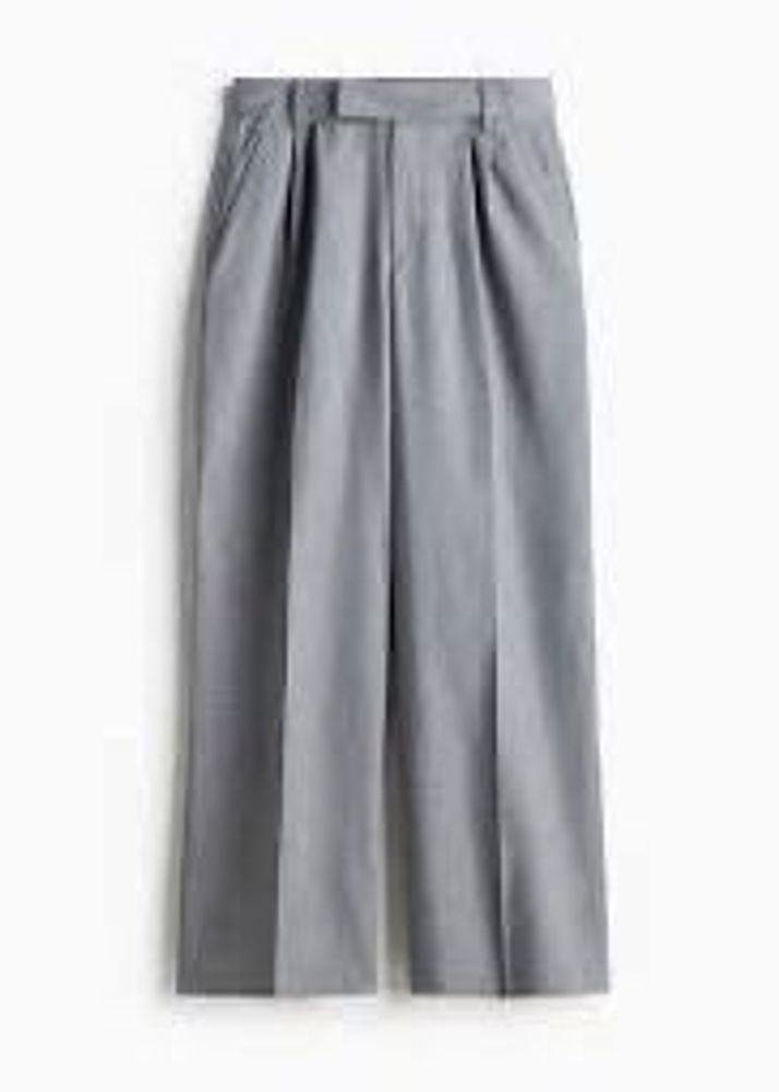 NEW H&amp;M Grey Tailored Trousers
