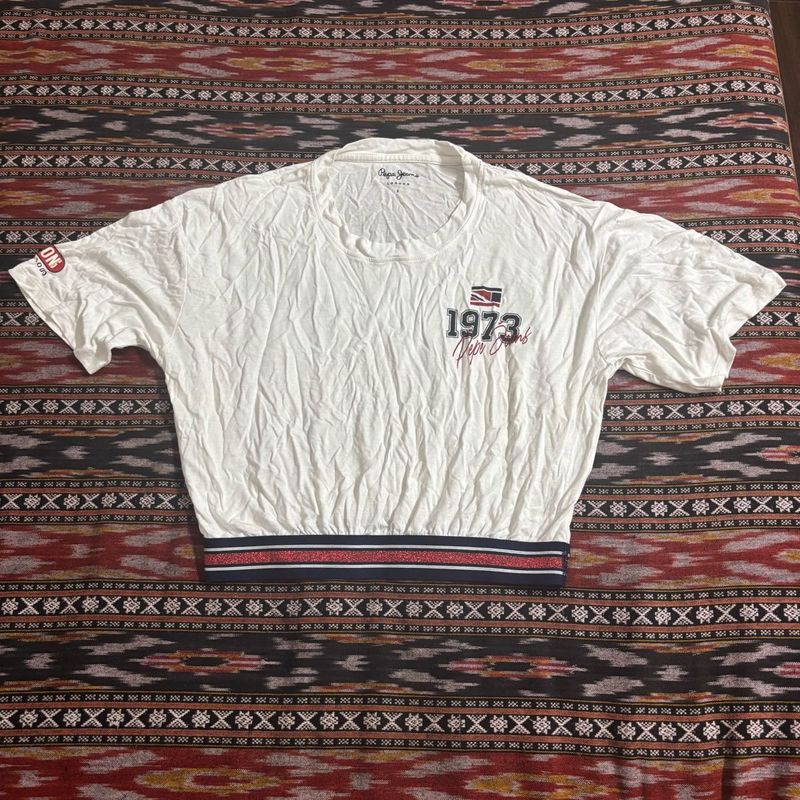 White Retro T-shirt